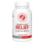 Silver Fern Bloat & Gas Relief Digestive Enzyme Blend - 2 Bottles = 60 Servings - Fodmap & Bloating Digestion Supplement With Tolerase L, Pectinase & More (2 Bottles)