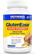 Enzymedica, Glutenease Extra Strength, Maximum Potency Digestive Enzymes, Supports Gluten & Casein Intolerance, 60 Count