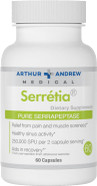 Arthur Andrew Medical, Serretia, Serrapeptase Formula For Muscle And Sinus Support, 60 Capsules