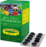 Dr. OhhiraS Probiotics Original Formula With 3 Year Fermented Prebiotics, Live Active Probiotics And The Only Product With Postbiotic Metabolites, 30 Capsules