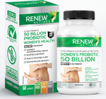 Renew Actives Probiotics For Women 50 Billion Cfu Per 2 Capsules Maktrek Technology, 4 Probiotic Strains & Prebiotic Blend Supports Digestion Health & Gut Flora Balance Made In Canada 60 Capsules Renew Actives Probiotics For Women 50 Billion Cfu Per 2 Capsules Maktrek Technology, 4 Probiotic Strains & Prebiotic Blend Supports Digestion Health & Gut Flora Balance Made In Canada 60 Capsules