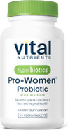 Hyperbiotics Vital Nutrients Pro Women Probiotics For Women | Vaginal Probiotics For Ph Balance | Oral Probiotic For Vaginal Health And Urinary Tract Health | 6 Targeted Strains | 30 Vegan Tablets