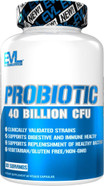Evlution Nutrition Probiotic - 40 Billion Cfu - Supports Digestive + Immune Health - Probiotic Supplement For Men & Women - Vegetarian, Gluten Free & Non-Gmo - 30 Servings - 60 Veggie Capsules Evlution Nutrition Probiotic - 40 Billion Cfu - Supports Digestive + Immune Health - Probiotic Supplement For Men & Women - Vegetarian, Gluten Free & Non-Gmo - 30 Servings - 60 Veggie Capsules