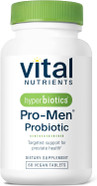 Hyperbiotics Vital Nutrients Pro Men Probiotics | Vegan Advanced Probiotics For Men | Clinically Studied For Prostate Health, Digestive Balance And Gut Health* | Gluten, Dairy, Soy Free | 60 Tablets