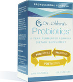 Dr. OhhiraS Probiotics Professional Formula With 5 Year Fermented Prebiotics, Live Active Probiotics And The Only Product With Postbiotic Metabolites, 120 Capsules Dr. OhhiraS Probiotics Professional Formula With 5 Year Fermented Prebiotics, Live Active Probiotics And The Only Product With Postbiotic Metabolites, 120 Capsules
