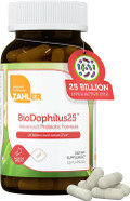 Zahler Biodophilus25, 25 Billion Cfu Probiotic + Prebiotic - 11 Strains Daily Probiotic Supplement - Kosher Probiotics For Women For Digestive Health, Probiotics For Men For Gut Health (120 Capsules) Zahler Biodophilus25, 25 Billion Cfu Probiotic + Prebiotic - 11 Strains Daily Probiotic Supplement - Kosher Probiotics For Women For Digestive Health, Probiotics For Men For Gut Health (120 Capsules)