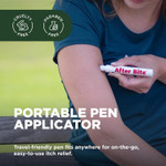 After Bite Advanced Formula - Itch Relief With Sodium Bicarbonate - Ideal For Mosquito & Fire Ant Bites, Bees & More - Portable Pen Applicator - 0.5 Oz (4 Pack) After Bite Advanced Formula - Itch Relief With Sodium Bicarbonate - Ideal For Mosquito & Fire Ant Bites, Bees & More - Portable Pen Applicator - 0.5 Oz (4 Pack)