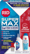 Rid Super Max Advanced Shampoo Lice Removal Treatment, 3.4 Fl Oz, Includes Nit Removal Comb Rid Super Max Advanced Shampoo Lice Removal Treatment, 3.4 Fl Oz, Includes Nit Removal Comb