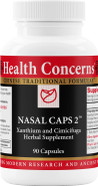 Health Concerns Nasal Caps 2  Sinus & Nasal Support Supplement  Nose Congestion & Sinus Pressure Support  Traditional Chinese Formula With Xanthium, & Cimicifuga  90 Capsules