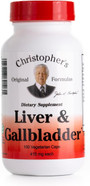 Christopher'S Original Formulas Liver & Gallbladder Formula Capsules - Gallbladder Supplements With Digestive Enzymes & Natural Herbs