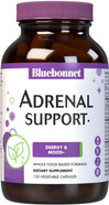 Bluebonnet Nutrition Adrenal Support, Energy & Mood*, Non-Gmo, Vegan, Kosher Certified, Gluten-Free, Soy-Free, Dairy-Free, 120 Vegetable Capsules, 60 Servings