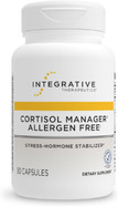 Integrative Therapeutics Cortisol Manager Allergen Free - Adrenal Health Support Supplement For Healthy Stress Response* - Vegan, Non-Dairy & Gluten-Free - 30 Capsules (15 Servings) Integrative Therapeutics Cortisol Manager Allergen Free - Adrenal Health Support Supplement For Healthy Stress Response* - Vegan, Non-Dairy & Gluten-Free - 30 Capsules (15 Servings)