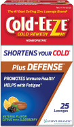 Cold-Eeze Plus Defense Natural Citrus With Elderberry Zinc Lozenges, Homeopathic Cold Remedy, Shortens Common Cold Symptoms, Promotes Immune Health With Sambucus Nigra, Echinacea And Rose Hips, 25 Ct Cold-Eeze Plus Defense Natural Citrus With Elderberry Zinc Lozenges, Homeopathic Cold Remedy, Shortens Common Cold Symptoms, Promotes Immune Health With Sambucus Nigra, Echinacea And Rose Hips, 25 Ct