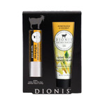 Dionis - Goat Milk Skincare Scented Hand Cream & Lip Balm Set (1 Oz And .28 Oz) - Made In The Usa - Cruelty-Free And Paraben-Free (Creamy Coconut & Oats)