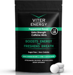 Viter Energy Extra Strength Caffeinated Mints 80Mg Caffeine, B Vitamins, Sugar Free. (Peppermint, 8Oz, Bulk Bag) Viter Energy Extra Strength Caffeinated Mints 80Mg Caffeine, B Vitamins, Sugar Free. (Peppermint, 8Oz, Bulk Bag)
