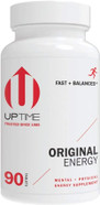Uptime Maximum Energy Tablets - Premium Blend - 325Mg Natural Caffeine Per Serving, Calcium, Magnesium, Zinc, Coq10, 5-Htp, Zero Calories