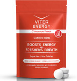 Viter Energy 40Mg Caffeine Mints - Sugar Free, B Vitamins, Vegan, Boosts Fast Energized Alert Focus, Caffeinated Nootropic Supplement Pills (Cinnamon Flavor, 8Oz, Bulk Bag) Viter Energy 40Mg Caffeine Mints - Sugar Free, B Vitamins, Vegan, Boosts Fast Energized Alert Focus, Caffeinated Nootropic Supplement Pills (Cinnamon Flavor, 8Oz, Bulk Bag)