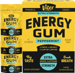 Viter Energy 60Mg Caffeine Gum (Peppermint Flavor, 30 Pieces) - Sugar Free, Vitamin B3, B6, B9, B12, Zero Calories, Caffeinated Energy Chews, Nootropic Focus Supplement For Men & Women Viter Energy 60Mg Caffeine Gum (Peppermint Flavor, 30 Pieces) - Sugar Free, Vitamin B3, B6, B9, B12, Zero Calories, Caffeinated Energy Chews, Nootropic Focus Supplement For Men & Women