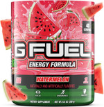 G Fuel Watermelon Energy Drink Powder, Pre Workout Caffeine Mix For Gaming, Sugar Free Focus Amino, Vitamin + Antioxidants, 9.9Oz (Watermelon, 40 Servings) G Fuel Watermelon Energy Drink Powder, Pre Workout Caffeine Mix For Gaming, Sugar Free Focus Amino, Vitamin + Antioxidants, 9.9Oz (Watermelon, 40 Servings)