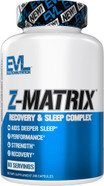 Evl Post Workout Recovery Bodybuilding Supplement - Magnesium And Zinc - Zmatrix Zinc Magnesium Aspartate Muscle Recovery Supplement For Sleep Support And Muscle Health