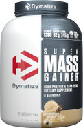 Dymatize Super Mass Gainer Protein Powder, Gourmet Vanilla, 52G Protein, 1G Creatine, 1280 Calories, 10.7G Bcaas, 245G Carbs, Contains Whey Protein Powder, Isolate, And Casein (8 Servings) Dymatize Super Mass Gainer Protein Powder, Gourmet Vanilla, 52G Protein, 1G Creatine, 1280 Calories, 10.7G Bcaas, 245G Carbs, Contains Whey Protein Powder, Isolate, And Casein (8 Servings)