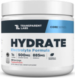 Transparent Labs Hydrate Naturally Sweetened Electrolytes Powder - Hydration Powder Electrolytes With Coconut Water, Calcium, Taurine, & Potassium - 40 Servings, Peach Mango Transparent Labs Hydrate Naturally Sweetened Electrolytes Powder - Hydration Powder Electrolytes With Coconut Water, Calcium, Taurine, & Potassium - 40 Servings, Peach Mango