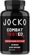 Jocko Fuel Test Booster For Men - Natural Endurance, Stamina, & Strength Booster - Muscle Builder For Men & Nitric Oxide Support With Ginger Root, Shilajit, & Tongkat Ali, 120Ct (30 Servings)
