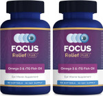 Focus Relief Plus Dry Eye Formula (270 Ct. 90 Day Supply) Dry Eye Omega 3 Supplement - Dry Eye Relief Supplement - Omega 3 Fish Oil For Dry Eye Focus Relief Plus Dry Eye Formula (270 Ct. 90 Day Supply) Dry Eye Omega 3 Supplement - Dry Eye Relief Supplement - Omega 3 Fish Oil For Dry Eye