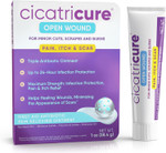 Cicatricure Triple Antibiotic Ointment With Pain Relief, Bacitracin Antibiotic Ointment & Cream For Wound Care, Healing Ointment For Cuts, Burns, Insect Bites, First Aid Supplies Essential, 1 Oz
