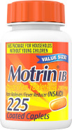 Motrin Ib Ibuprofen 200Mg Tablets, Ibuprofen Pain & Fever Reliever For Headache, Backache, Muscular Aches, Menstrual Pain & Minor Arthritis Pain, Over-The-Counter Nsaid Medicine, 225 Ct Motrin Ib Ibuprofen 200Mg Tablets, Ibuprofen Pain & Fever Reliever For Headache, Backache, Muscular Aches, Menstrual Pain & Minor Arthritis Pain, Over-The-Counter Nsaid Medicine, 225 Ct