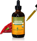 Herb Pharm Certified Organic Cayenne Extract For Cardiovascular And Circulatory Support - 1 Ounce
