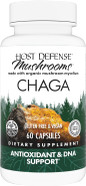 Host Defense Chaga Capsules - Immune System Support Supplement - Chaga Mushroom Capsules For Antioxidant Activity Support - Dietary Mushroom Supplement - 60 Capsules (30 Servings)
