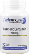 Patient One Turmeric Curcumin 500 Mg | Supplement To Support Healthy Inflammatory Response And More* | With Black Pepper Extract | 90 Capsules
