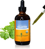 Herb Pharm Certified Organic Cilantro Liquid Extract For Cleansing And Detoxification Support - 4 Ounce