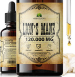 LionS Mane Liquid Mushroom Supplement Premium Mushroom Extract Brain Supplement For Memory Focus, Clarity And Nerve Support Non-Gluten And Non-Gmo Supplement Lions Mane 2 Fl Oz LionS Mane Liquid Mushroom Supplement Premium Mushroom Extract Brain Supplement For Memory Focus, Clarity And Nerve Support Non-Gluten And Non-Gmo Supplement Lions Mane 2 Fl Oz