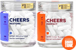 Cheers Liver Combo | Restore + Protect | Support Your Liver & Feel Better After Drinking | Dhm, L-Cysteine, Milk Thistle, Prickly Pear, B-Vitamins | 12 Doses Restore, 30 Doses Protect | Supplements Cheers Liver Combo | Restore + Protect | Support Your Liver & Feel Better After Drinking | Dhm, L-Cysteine, Milk Thistle, Prickly Pear, B-Vitamins | 12 Doses Restore, 30 Doses Protect | Supplements