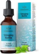 Herbamama Stinging Nettle Tincture - Vegan Stinging Nettle Root Extract For Urinary Tract Support - Non-Gmo, Alcohol & Sugar-Free Urtica Dioica Supplement