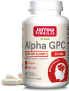 Jarrow Formulas Alpha Gpc, 300Mg, Dietary Supplement, Brain Health Supplements For Adults, 60 Veggie Capsules, 30 Day Supply Jarrow Formulas Alpha Gpc, 300Mg, Dietary Supplement, Brain Health Supplements For Adults, 60 Veggie Capsules, 30 Day Supply