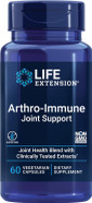 Life Extension Arthro-Immune Joint Support, Curcumin Elite Turmeric Extract, Andrographis Paniculata, Supports Mobility And Flexibility, Vegetarian, Gluten Free, Non-Gmo, 60 Capsules