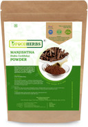 Manjistha Powder | 200 G | 0.44 Lbs | Rubia Cordifolia Root | 100% Natural | Indian Madder