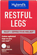 Hyland'S Restful Legs Pm, Nighttime Formula, Calms Agitated Legs So You Can Sleep, 50 Quick Dissolving Tablets