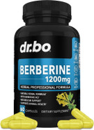 Berberine Supplement Capsules - 1200Mg Berberine Hcl Supplement For Healthy Metabolic Support - Premium Natural Complex For Women & Men, Pure Support Capsules Supplements - 60 Pills