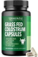 Grass Fed Colostrum Supplement For Immune And Gut Health - 1000Mg Bovine Colostrum Per Serving With 40% Igg - 120 Count - Non-Gmo, Gluten-Free Colostrum Capsules For Adults - 60 Day Supply