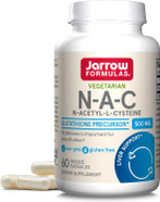 Jarrow Formulas® N-A-C 500 Mg, Dietary Supplement, Antioxidant Support For Liver Health, 60 Veggie Capsules, 60 Day Supply Jarrow Formulas® N-A-C 500 Mg, Dietary Supplement, Antioxidant Support For Liver Health, 60 Veggie Capsules, 60 Day Supply