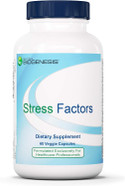 Nutra Biogenesis Stress Factors - Gaba Supplements For Women & Men, L Theanine Calm Relaxation Support For Adults, 100Mg L-Theanine & 25Mg Gaba Per Pill - 60 Veggie Capsules