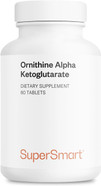 Supersmart - Ornithine Alpha Ketoglutarate Okg 10G Per Day (Highly Bioavailable) - Easy-To-Take & Potent L-Ornithine Supplement - Amino Acid | Non-Gmo & Gluten Free - 60 Tablets Supersmart - Ornithine Alpha Ketoglutarate Okg 10G Per Day (Highly Bioavailable) - Easy-To-Take & Potent L-Ornithine Supplement - Amino Acid | Non-Gmo & Gluten Free - 60 Tablets