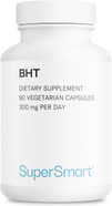 Supersmart - Bht Supplement 300Mg Per Day - Butylated Hydroxytoluene | Non-Gmo & Gluten Free - 90 Vegetarian Capsules Supersmart - Bht Supplement 300Mg Per Day - Butylated Hydroxytoluene | Non-Gmo & Gluten Free - 90 Vegetarian Capsules