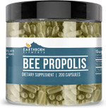 Earthborn Elements Bee Propolis (200 Capsules) Pure & Natural, Gluten-Free & Non-Gmo