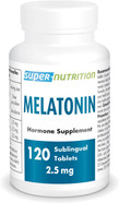 Supersmart - Melatonin 2.5Mg (Ultra Fast Acting) - Natural Melatonin Fast Dissolve Supplement | Natural Mint Flavor | Non-Gmo - Sugar & Gluten Free - 60 Sublingual Tablets Supersmart - Melatonin 2.5Mg (Ultra Fast Acting) - Natural Melatonin Fast Dissolve Supplement | Natural Mint Flavor | Non-Gmo - Sugar & Gluten Free - 60 Sublingual Tablets
