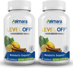 Level Off - Spike Control Supplement 120 Capsules 60 Servings Vegan, Non-Gmo, Gluten Free Level Off - Spike Control Supplement 120 Capsules 60 Servings Vegan, Non-Gmo, Gluten Free